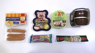 5 Random Sausage Products and Dessert