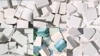 Crispy fresh chalk crush by @missuasmr9849 | gymchalk ASMR