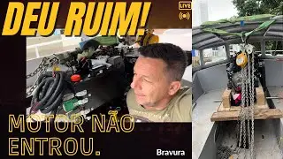 Infelizmente não consegui ainda colocar o motor!