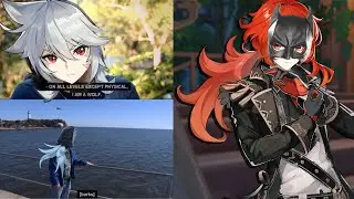 Diluc and Razor being daddies