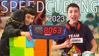 All Of My 2023 SPEED CUBING Competitions!