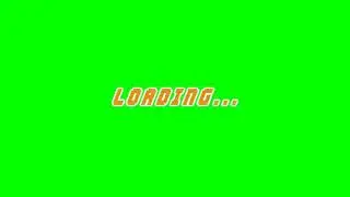 AESTHETIC GREEN SCREEN LOADING / for edit + FREE