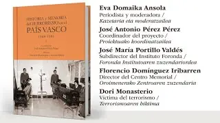 Historia y Memoria del Terrorismo en el Pais Vasco 1968-1981