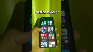 Guess The Iphone Challenge 🤳?| #iphone #apple #tech #trending