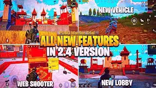 Pubg 2.4 Update [NEW FEATURES] 😳🤣 Pubg Mobile Top 10 Features 2.4 Version || Martial Showdown Mode