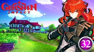 Genshin Impact ! Diluc ! The Darknight Hero's Alibi ! The Winery !