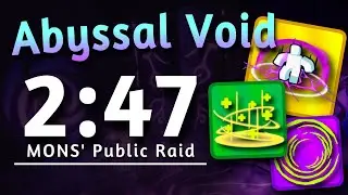 Abyssal Void 2:47 MONS' Raid (Public) | Roblox Dungeon Quest