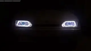 Daytime running lights (DRLs), installation in a VAZ 2114. Video 