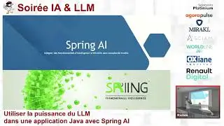 2024/05/14 - Utiliser la puissance du LLM dans une application Java avec Spring AI