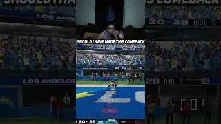 THIS COULD HAVE BEEN THE GREATEST COMEBACK... Madden 25