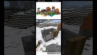 Майнкрафт, но мы с папой строим все лего наборы по майну в майнкрафте #2