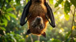 Giant Bats - The Flying Fox of Papua New Guinea