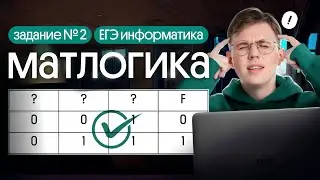 Решение 2 задание егэ информатика: матлогика - руками и кодом l Коля Касперский из Вебиума