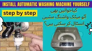 how to install haier automatic washing machine, haier hwm 90 1789 installation