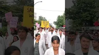 Candle March in AIIMS RAIPUR | #shorts|  Share ur Opinion in Comment👇
