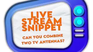 Can you combine two TV antennas?
