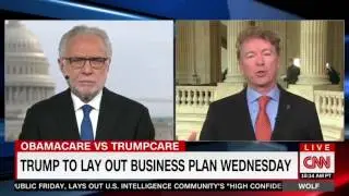 Donald Trump Agrees with Rand Paul on Repealing Obamacare and the Budget