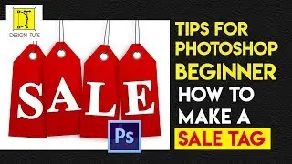 How to make a sale tag simple tutorial photoshop for a beginner