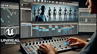 Unreal Engine - Blend d'animation dans le sequencer - Lire des animations sur un personnage