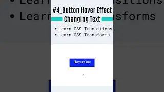 4. Button Hover Effect - Background Changing Text