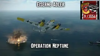 9./JG54 Eiserne Adler - Bf110 G-2 | Operation Neptune