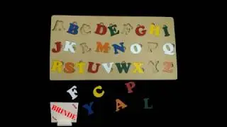 JOGO ALFABETO PEDAGOGICO EDUCACIONAL INFANTIL DE LETRAS