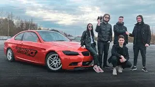 Дрифт на корче без опыта - кто проедет трассу боком? Школа Дрифта!