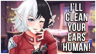 ASMR Roleplay | Adorable Femboy Elf Gives You Relaxing Ear Cleaning Session 🧝‍♂️✨
