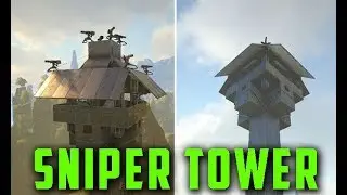 Ark - How to Build a SNIPER Tower [Tutorial]