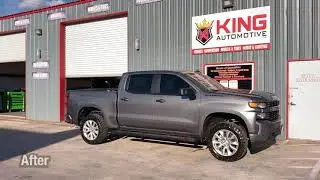 2021 Chevy Silverado in for 3
