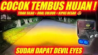 LAMPU TEMBAK 2 MATA EMPEROR LED U29 !