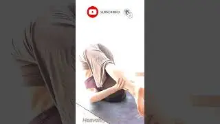 Upside-down yoga #yoga #yogagirl #yogapractice