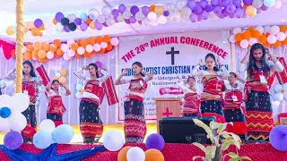Sokfwui Kushi Din Tining - Rabha Gospel Dance | Annual Conference RBCA, 2021