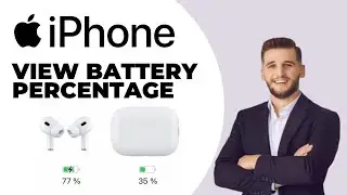 How to See Battery Percentage of AirPods Pro 2 & Case on iPhone - Fast & Easy (2024)