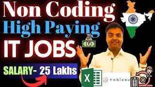 Best Non Coding IT Jobs in India with High Salary | IT Jobs without Coding for Freshers High Scope