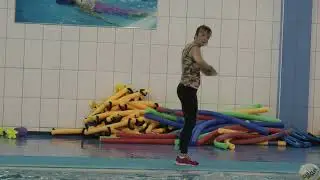 Алена Игнатович - Аквааэробика (Сочи)/Alena Ignatovich - Aqua Aerobics/AquaFit (Sochi) Part 2
