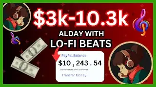 Start making $3K per day with AI generated Lofi beats! (make money online 2024)