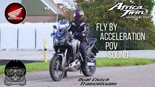 Honda CRF1100L Africa Twin Adventure Sports DCT 2024 Fly by Acceleration & Sound