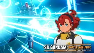 SD Gundam Battle Alliance (PS5) | Gundam Aerial Gameplay