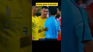 CRISTIANO RONALDO 🐐 RIFIUTA IL RIGORE ❌ | Grande gesto di sportività 🗿🤝🏻