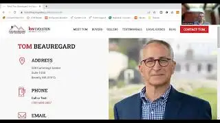 Real Estate Website Design Example Walkthrough Video