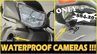 $87.40 ONLY | Motorcycle Front and Rear 1080p Waterproof Cameras | C4 by AOOCCI