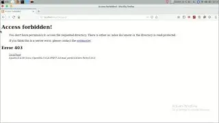Wordpress Access Forbidden! Error 403 error