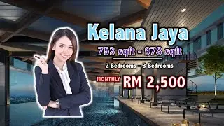 The Arcuz | Kelana Jaya | 753sqft - 978 sqft | Badminton Basketball Futsal Court | RM 2,500 ONLY!!!