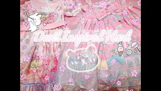 Devil Inspired Haul + Review - Teddy's Bday Party OP + Rainbow Dollhouse JSK