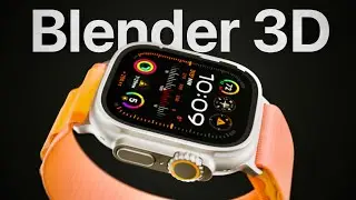 APPLE Watch Fake AD (Blender 3D)
