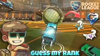 Guess my rank Rocket league!⚽️🚗!(SUR PC!)