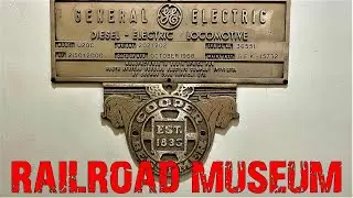 TransNamib Railroad Museum indoor display in Windhoek, Namibia, southern Africa