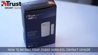 How to install your Zigbee Wireless Contact Sensor [EN]