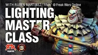 Masterclass sobre luces y sombras en pintado de miniaturas por Ruben Martinez 
